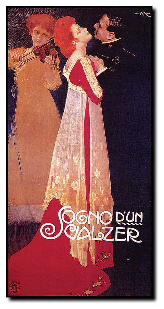 'Sogno dun Valzer' Canvas Art