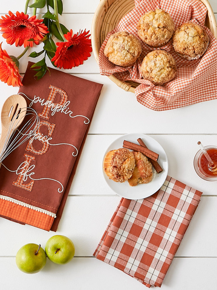 Assorted Pumpkin Spice Life Dishtowel (Set of 3)