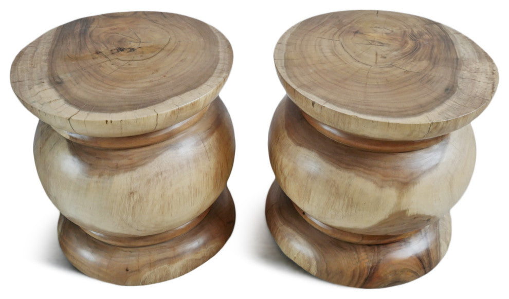 Acacia Sola Side Table