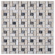 Legion Furniture 11.75"x11.75" Gusty Bluff Mosaic Tile