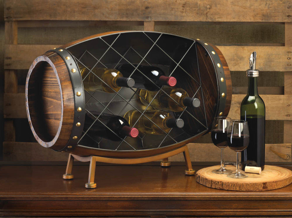 Cask Wine Bottle Rack
