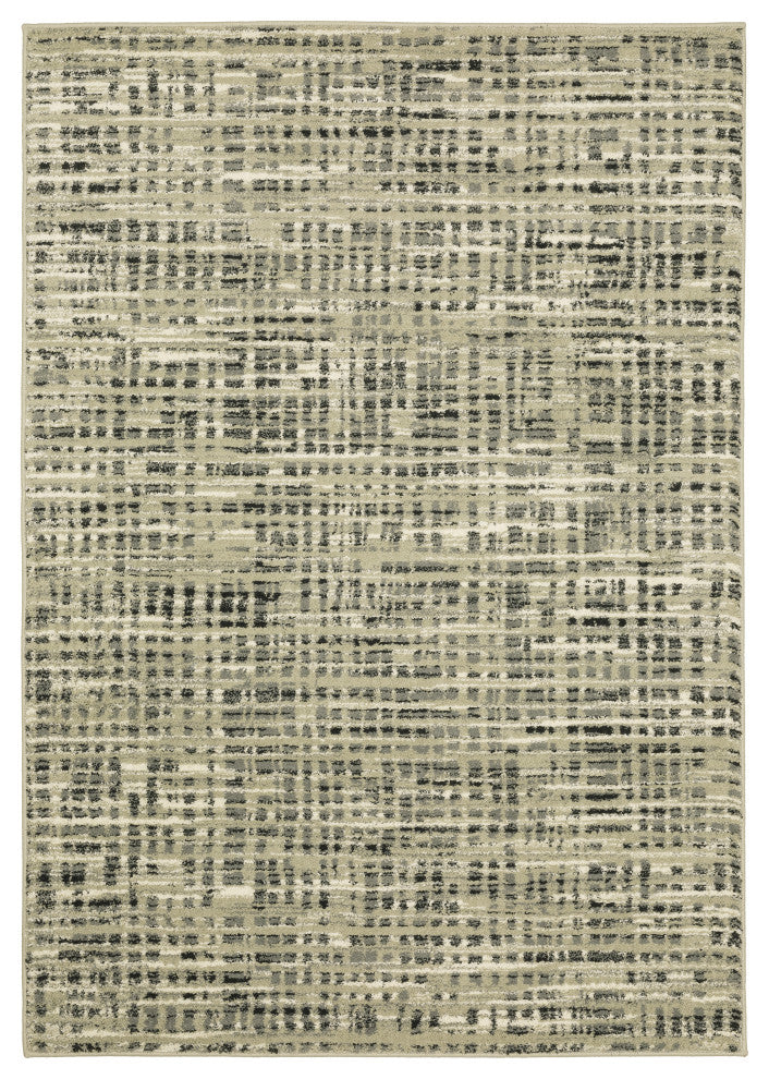 Sarasota Striped Indoor Area Rug, Beige, 2' x 3'