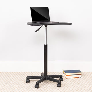 Black Adjustable Laptop Desk