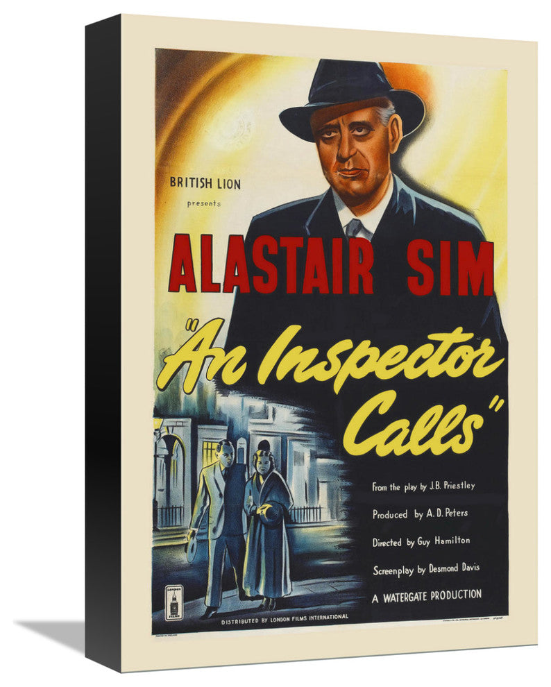 "An Inspector Calls" Stretched Canvas Giclee by Hollywood Photo Archive, 11x16"