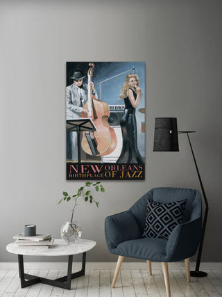 "Sing and Play" Painting Print on Wrapped Canvas, 20x30