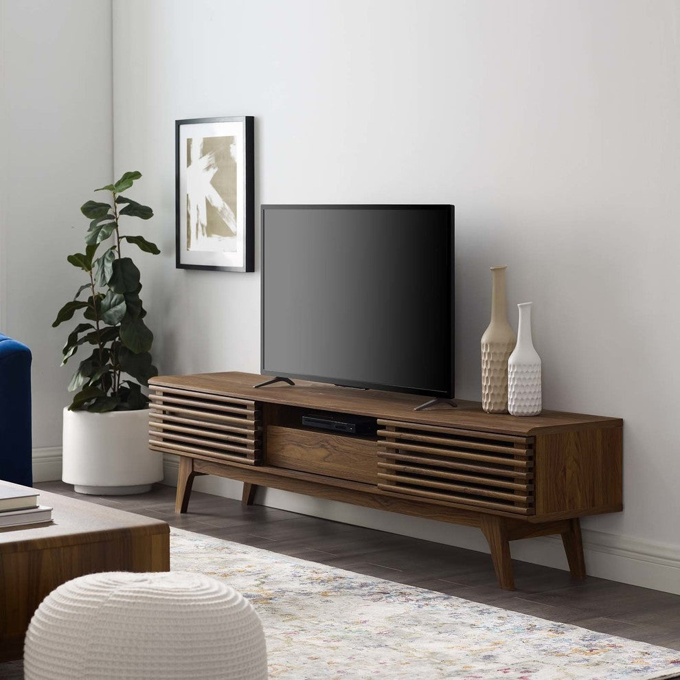 Render 70" TV Stand, Walnut