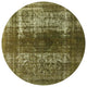 Ahgly Company Indoor Round Mid-Century Modern Area Rugs, 7' Round