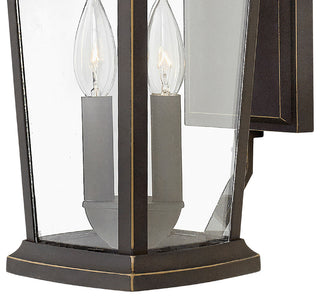 Hinkley Bromley Medium Wall Mount Lantern, Oil Rubbed Bronze