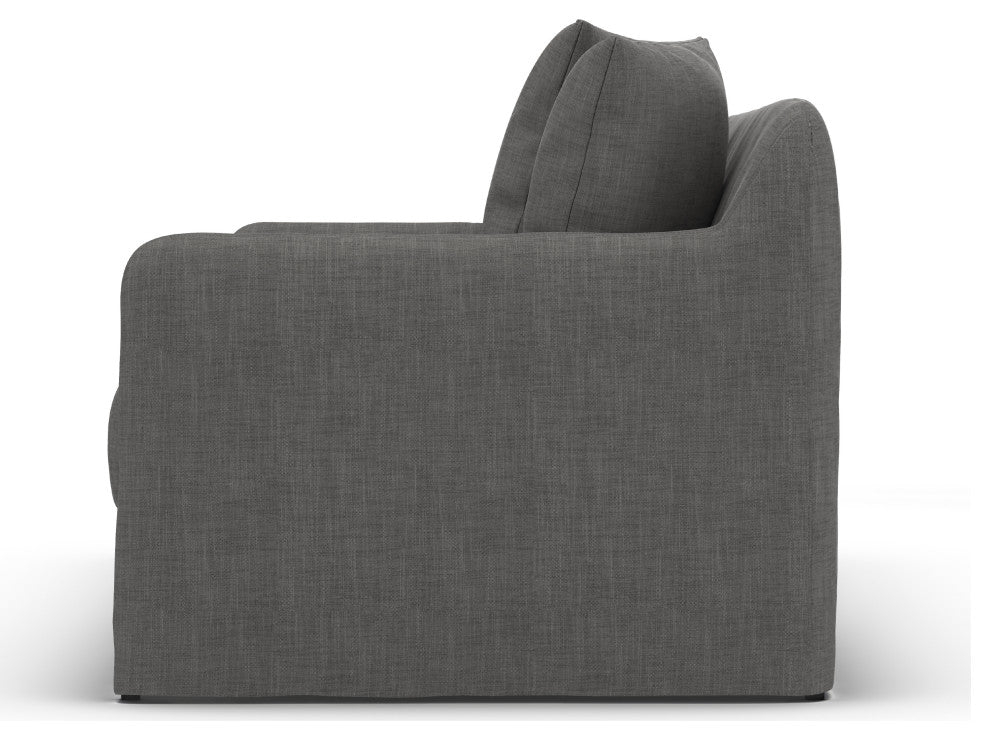 Dade Outdoor Sofa-90"-Charcoal