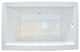 Zen 6648Silver Series Hydro Massage Bath