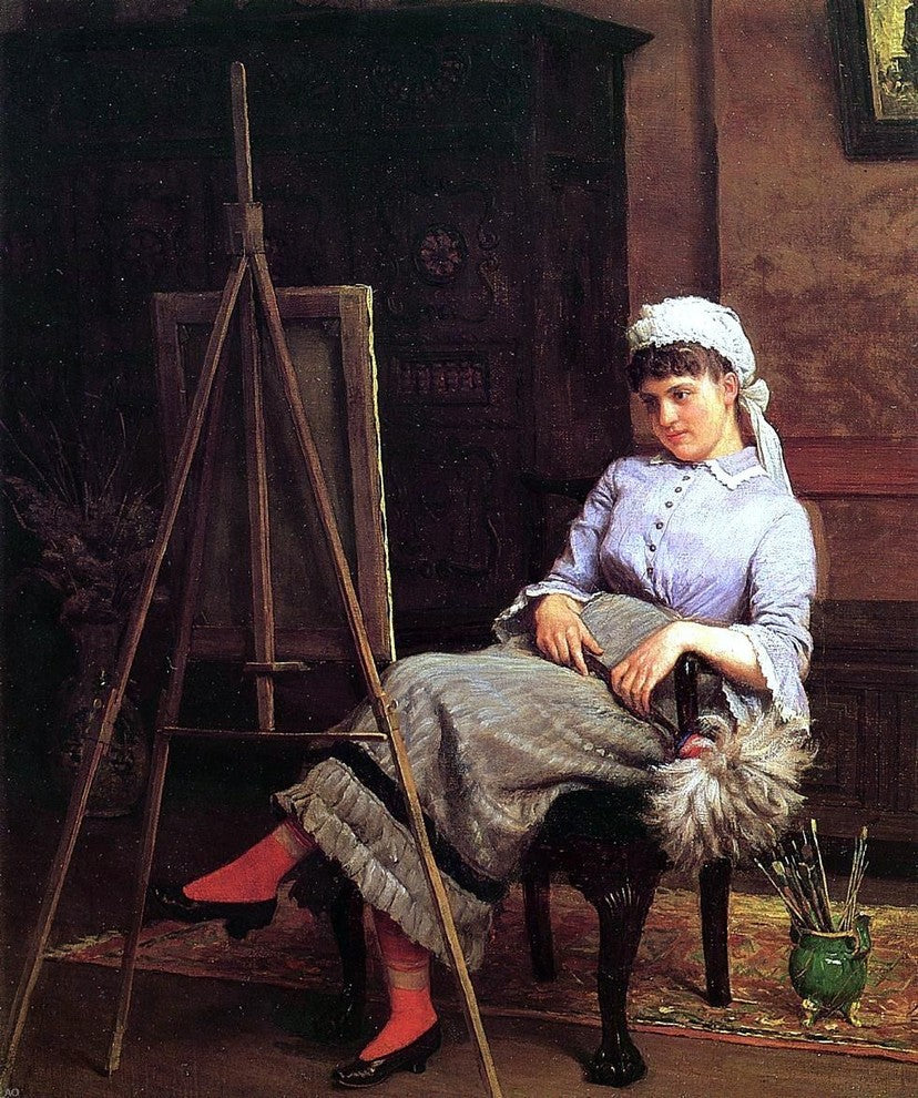 Edgar Melville Ward Resting Gallery Wrap Canvas, 20"x25"