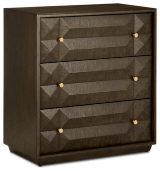 Front-left angle showing 4-drawer chest on white background