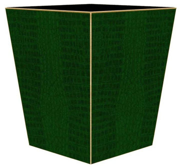 Green Crock Wastepaper Basket