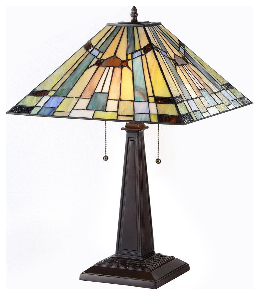 Kinsey 2-Light Mission Table Lamp