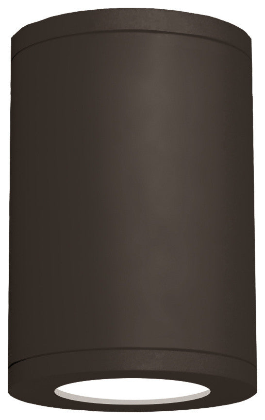 WAC Lighting Tube 9.5" Flush Mount 2700K Flood Beam, Bronze