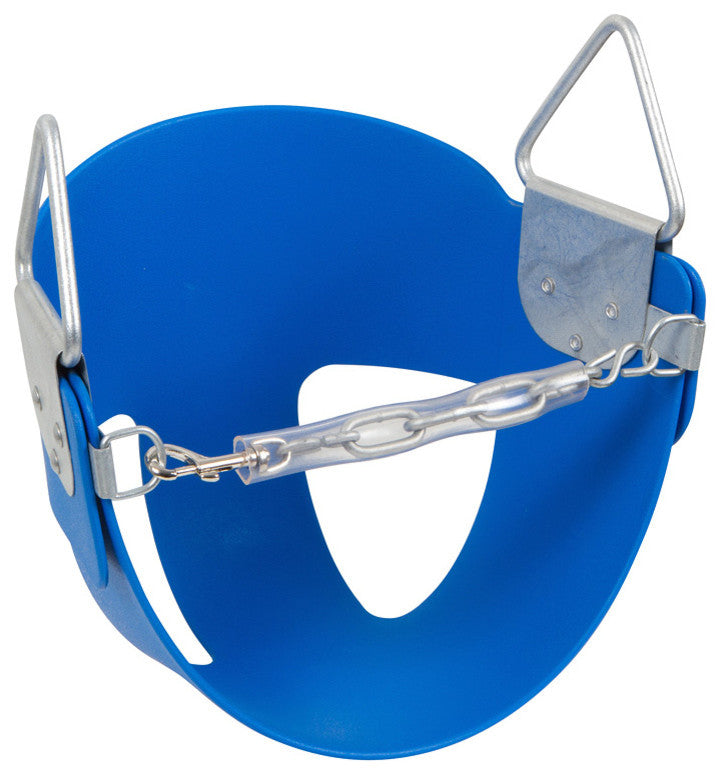 Half-Bucket Swing Seat, Blue