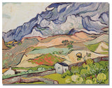 'The Alpilles' Canvas Art by Vincent van Gogh