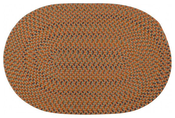 Colonial Mills Rug Winfield Rust Round, 9x9