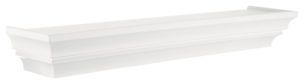 Kiera Grace Madison Wall Shelf, 24", White