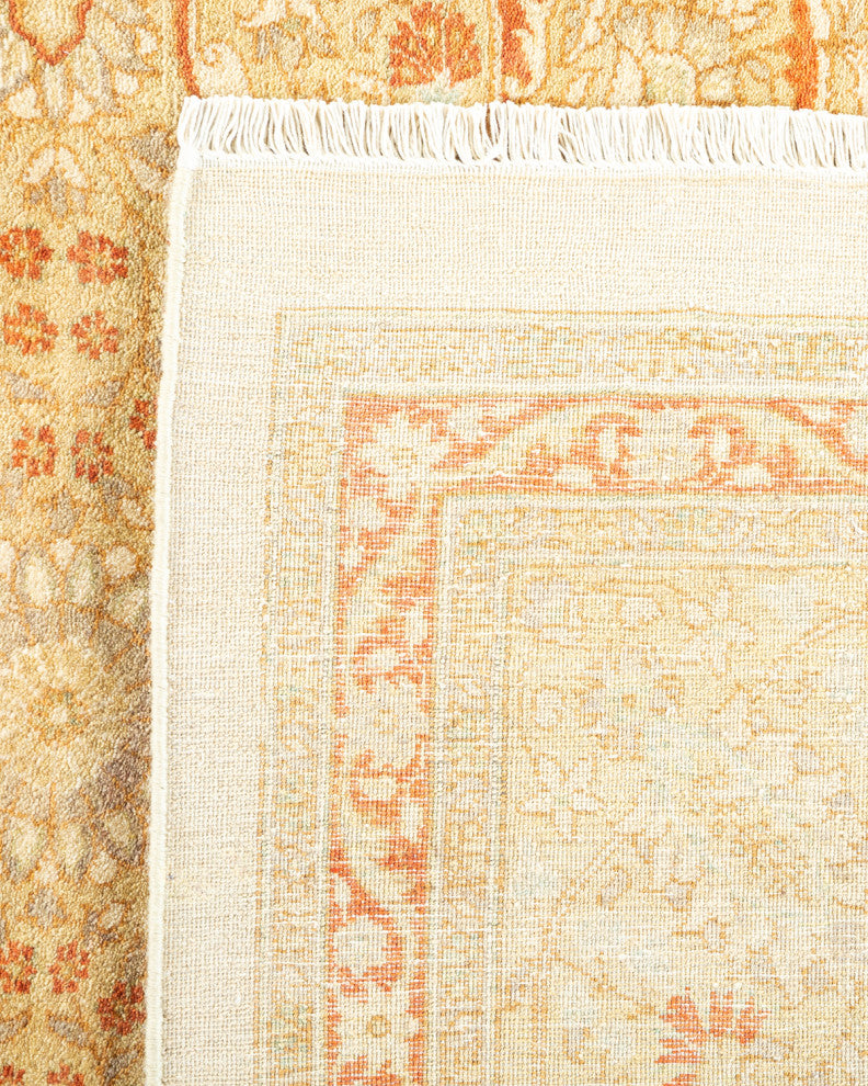 Parker, One-of-a-Kind Hand-Knotted Area Rug Ivory, 8'3"x9'10"