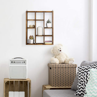 Wall Mountable Shadow Box Shelf