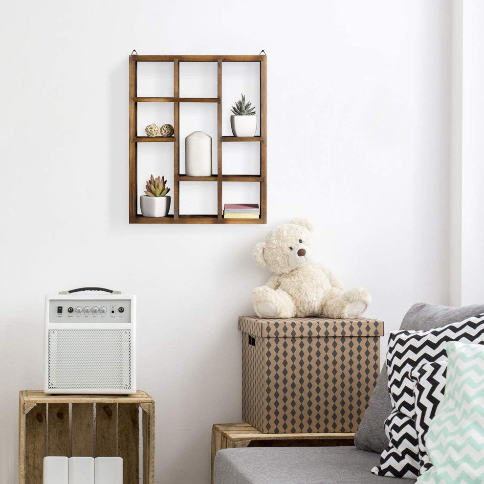 Wall Mountable Shadow Box Shelf