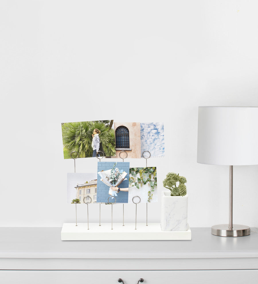 Gala Photo Display, White