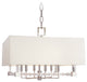 Hudson Valley Alpine Six Light Chandelier 7126-PN