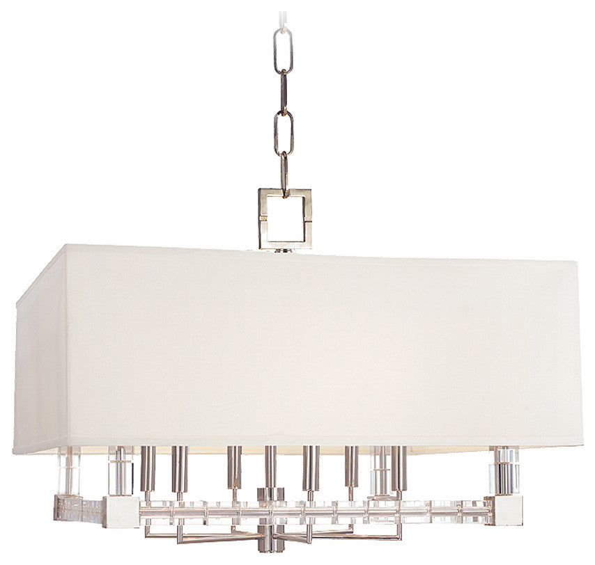 Hudson Valley Alpine Six Light Chandelier 7126-PN