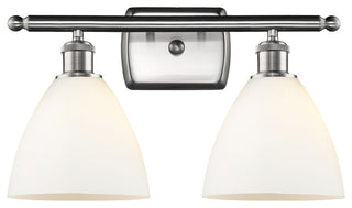 Innovations 516-2W-SN-GBD-751-LED 2 Light Vanity Light, Brushed Satin Nickel