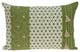 HomeRoots 20" x 6" x 14" Tropical Green Pillow Cover With Down Insert