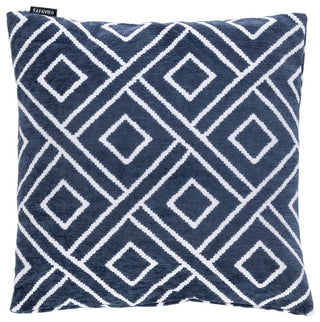 Safavieh Triska Pillow, Navy, 1'6" Square