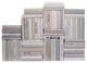 Modern Book Wall Set, Marble, Set of 75
