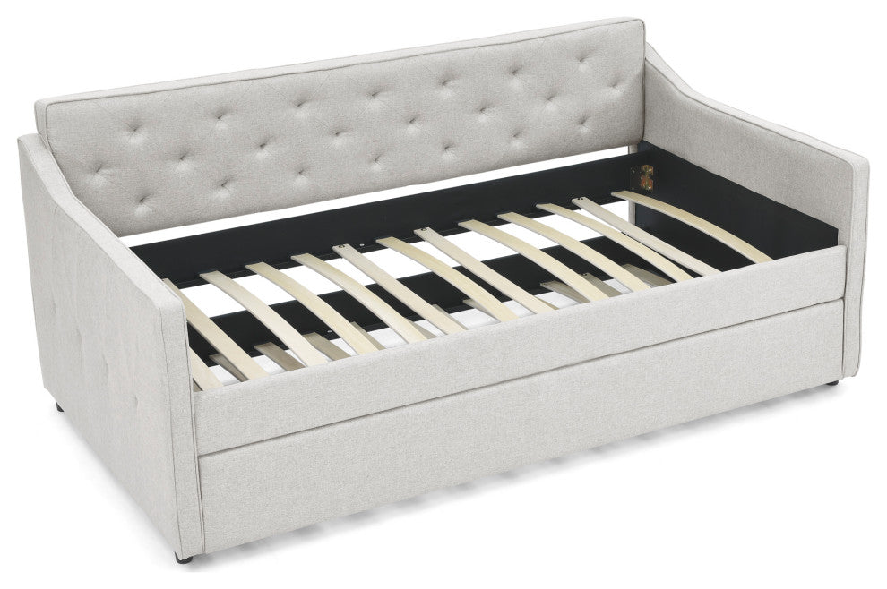 Gewnee Twin Size Daybed with Twin Size Trundle