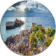 Piscina Di Venere Reserve, Landscape Photo Disc Metal Wall Art, 11"