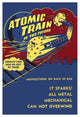 "Atomic Train of the Future" Digital Paper Print by Retrotrans, 29"x42"