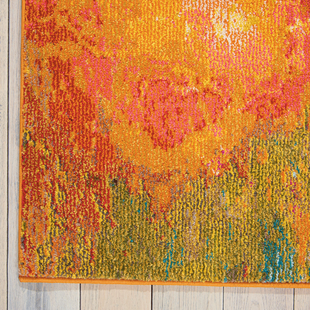Nourison Celestial 5'3" x 7'3" Palette Modern Indoor Area Rug