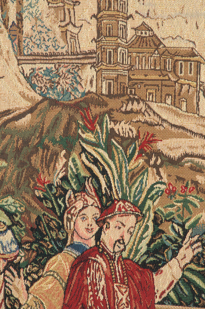 Les Astronomes, Wall Tapestry, 93"x68"