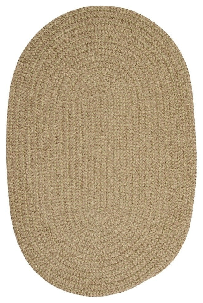 Colonial Mills Softex Check CX26 Celery Check Traditional Area Rug, Oval 10'x13'