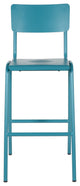 Corrisa 30'' Patio Bar Stool, Frosted Teal (Set of 2)