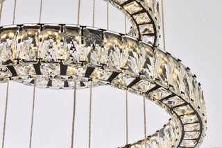 Modern Black 7-Light Chandelier