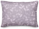 Floral Silhouette Soft Lilac 4 14x20 Spun Poly Pillow