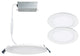Lotos 6in LED Round Remodel Kit, White