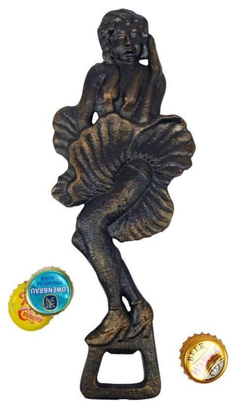 Hollywood Pinup Cast Iron Bottle Opener