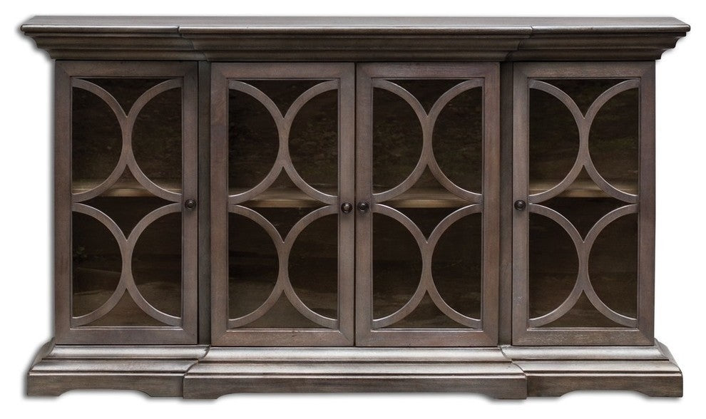 Belino Wooden 4-Door Chest