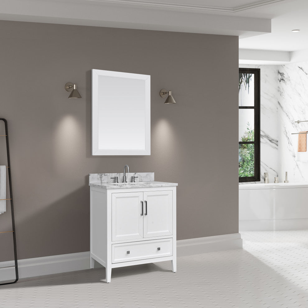 Avanity Everette 30 in. Vanity Only in White