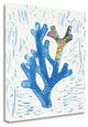 "Sea Creature Coral Color" By Courtney Prahl, Giclee on Gallery Wrap Canvas