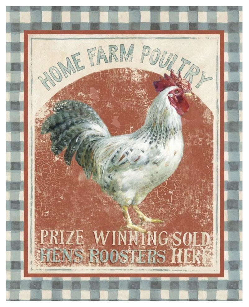 "Farm Nostalgia VIII" Digital Paper Print by Danhui Nai, 30"x37"