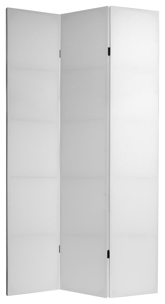 7' Tall Do It Yourself Canvas Room Divider, 3 Panels