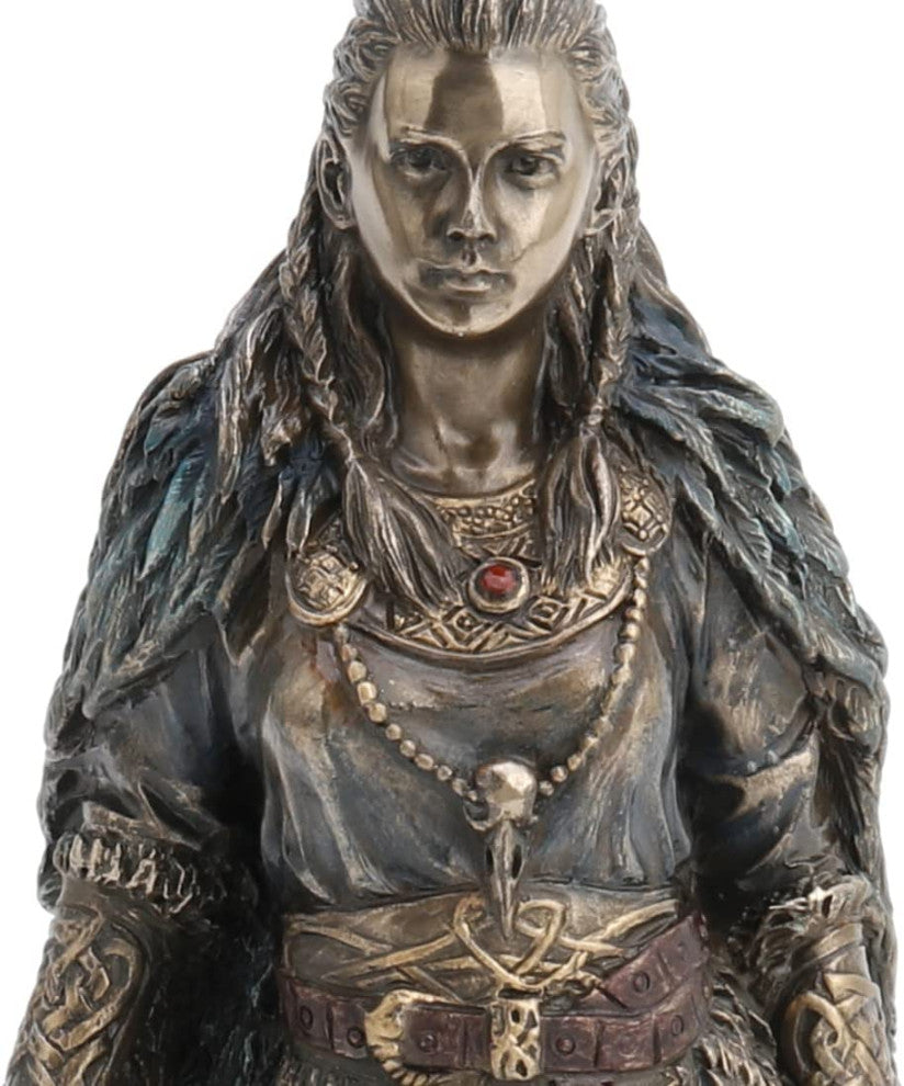 Shield Maiden Norse Goddess Freya - Classic Statue Sculpture